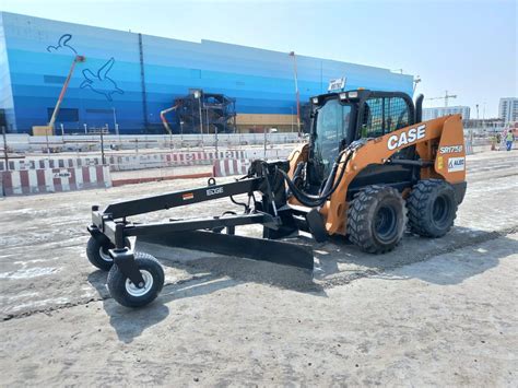 skid steer road grading blade|skid loader grader blade attachment.